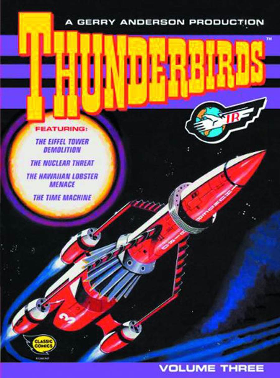 Thunderbirds Comic Vol 3 Eiffel Tower Demolition TP