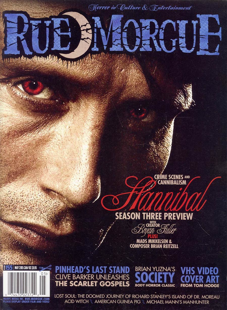 Rue Morgue Magazine #155 May 2015