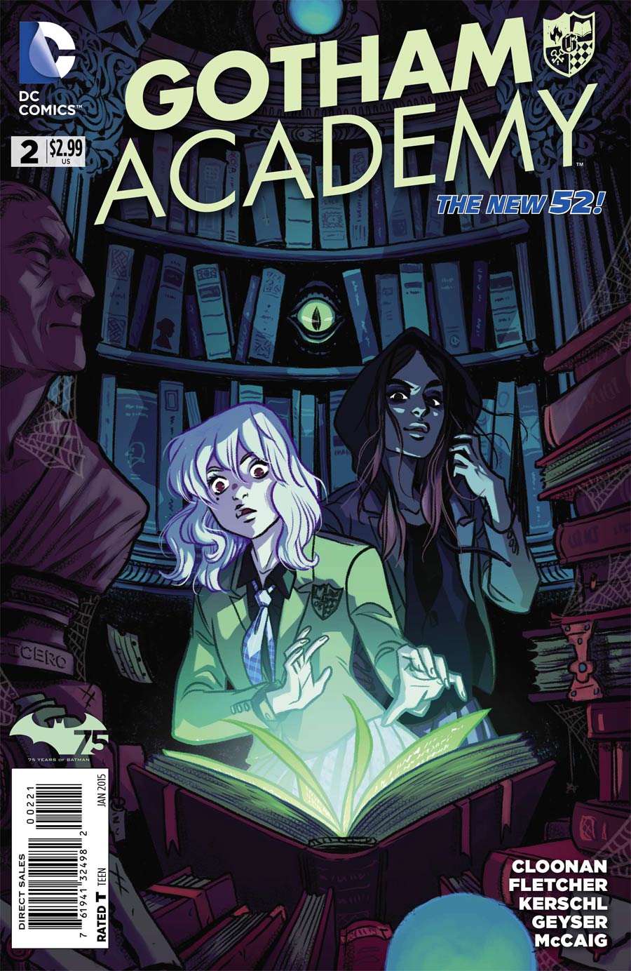 Gotham Academy #2 Cover B Incentive Becky Cloonan Variant Cover