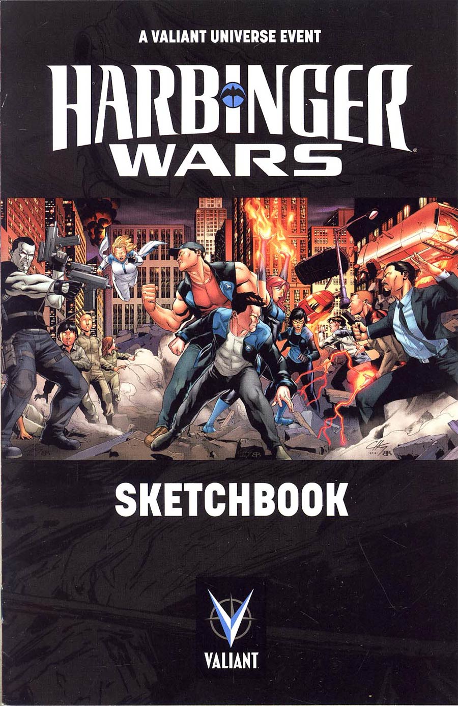 Harbinger Wars Sketchbook