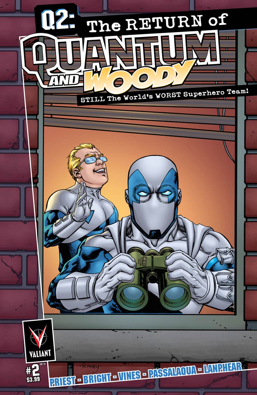 Q2 Return Of Quantum & Woody #2 Cover B Incentive Tom Raney Variant Cover