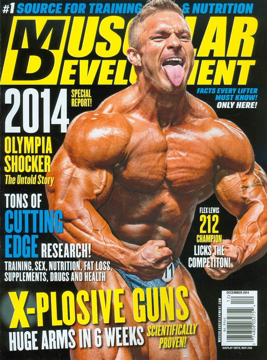 Muscular Development Magazine Vol 51 #12 Dec 2014