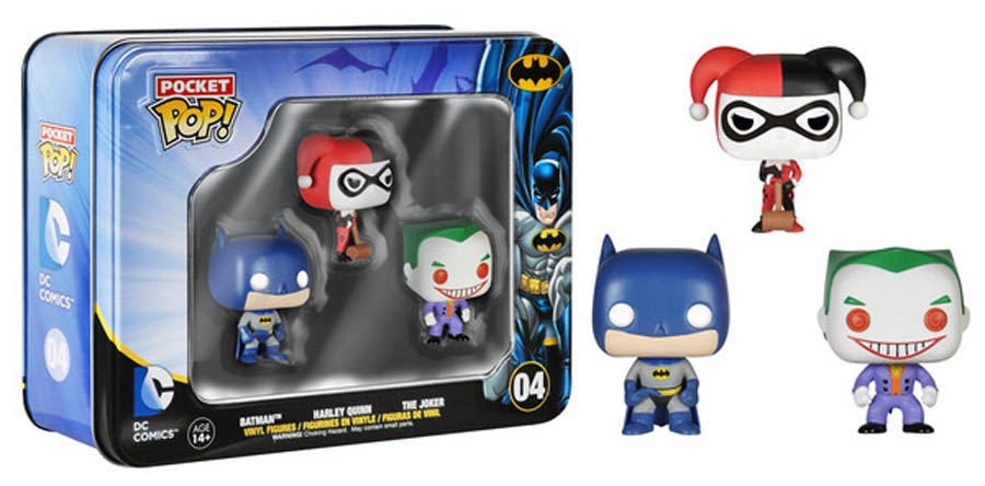 Pocket Pop Tins 04 DC Comics Vinyl Figure Pocket Set