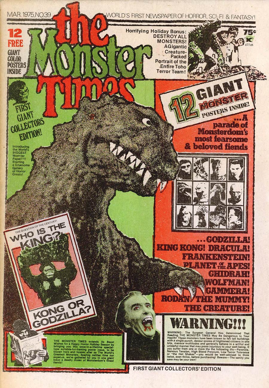 Monster Times Magazine #39