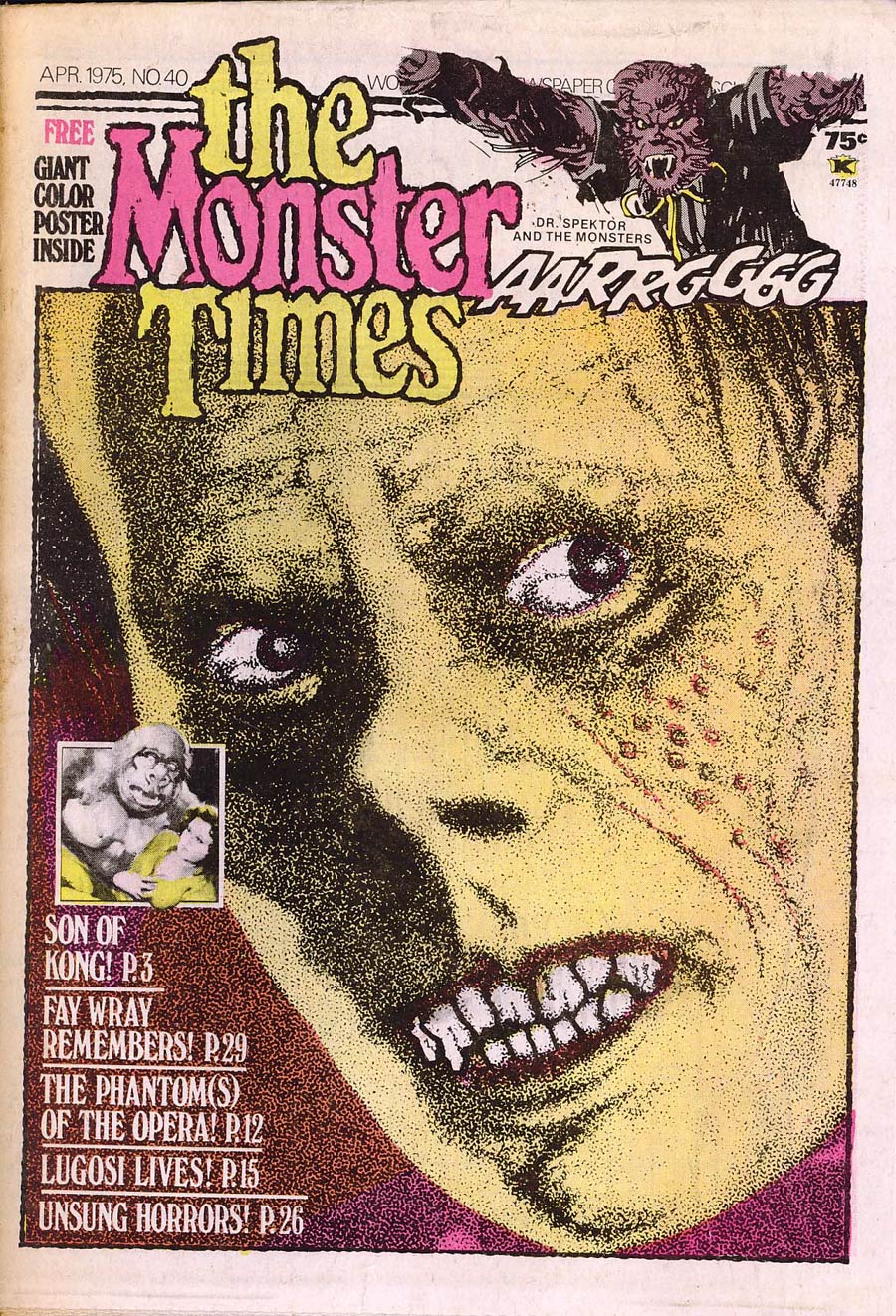 Monster Times Magazine #40