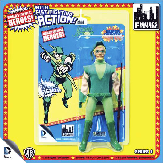 DC Super Powers 8-Inch Retro Action Figure Series 1 - Green Arrow