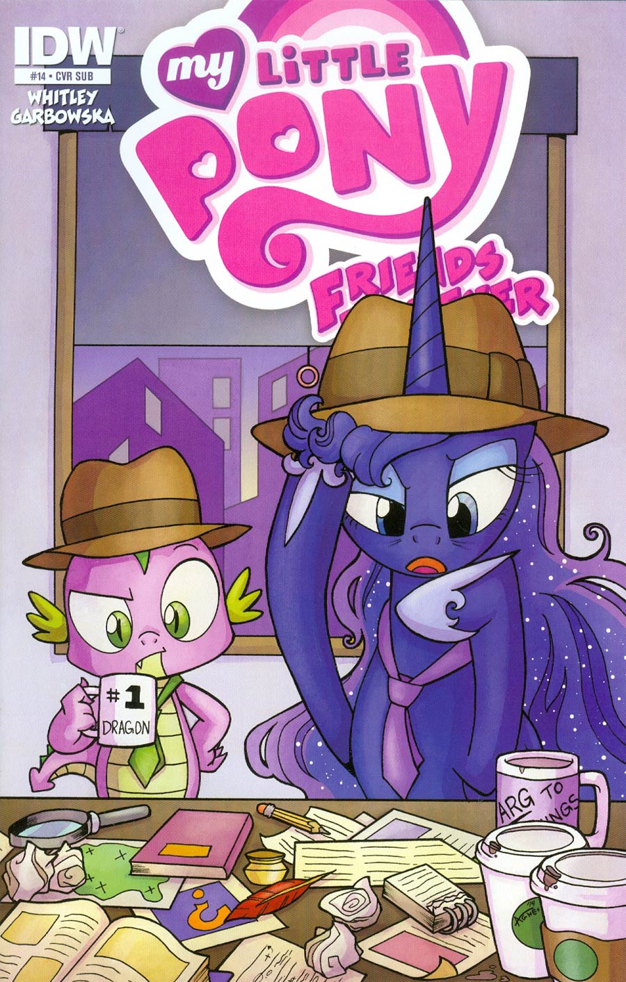 My Little Pony Friends Forever #14 Cover B Variant Agnes Garbowska Subscription Cover