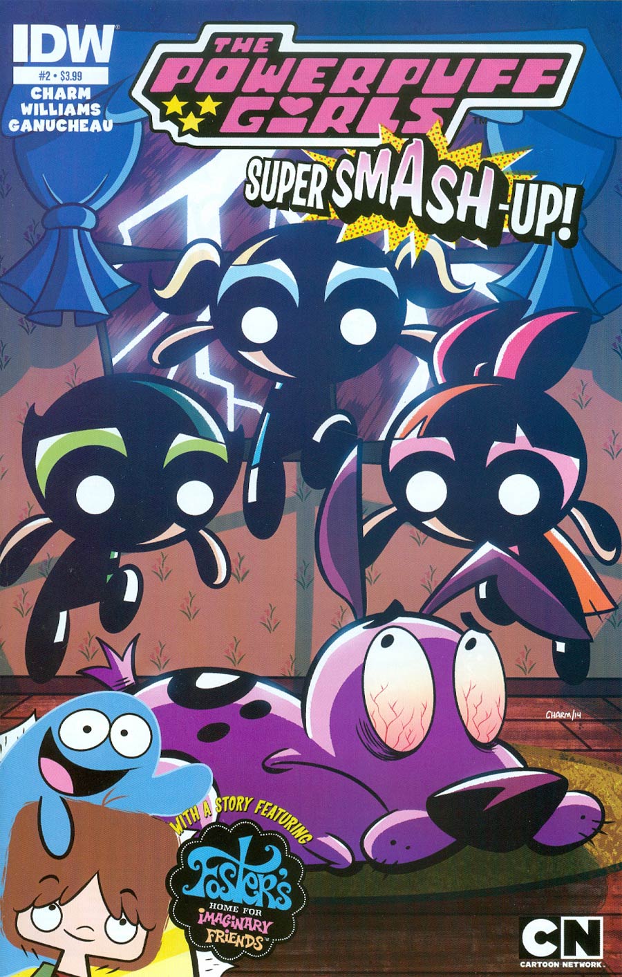 Powerpuff Girls Super Smash-Up #2 Cover A Regular Derek Charm Cover