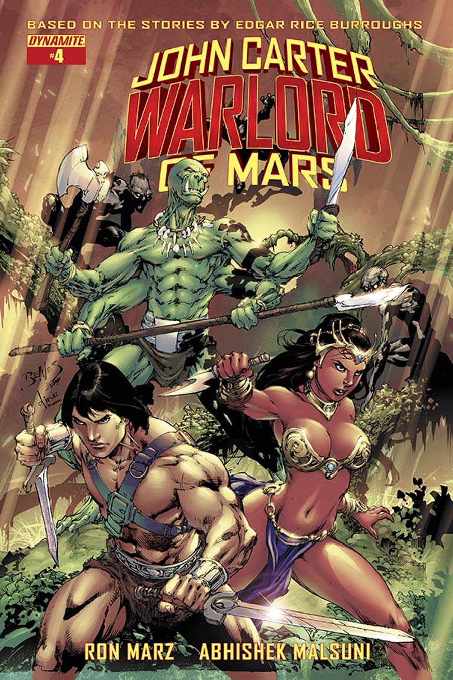 John Carter Warlord Of Mars Vol 2 #4 Cover A Regular Ed Benes Cover