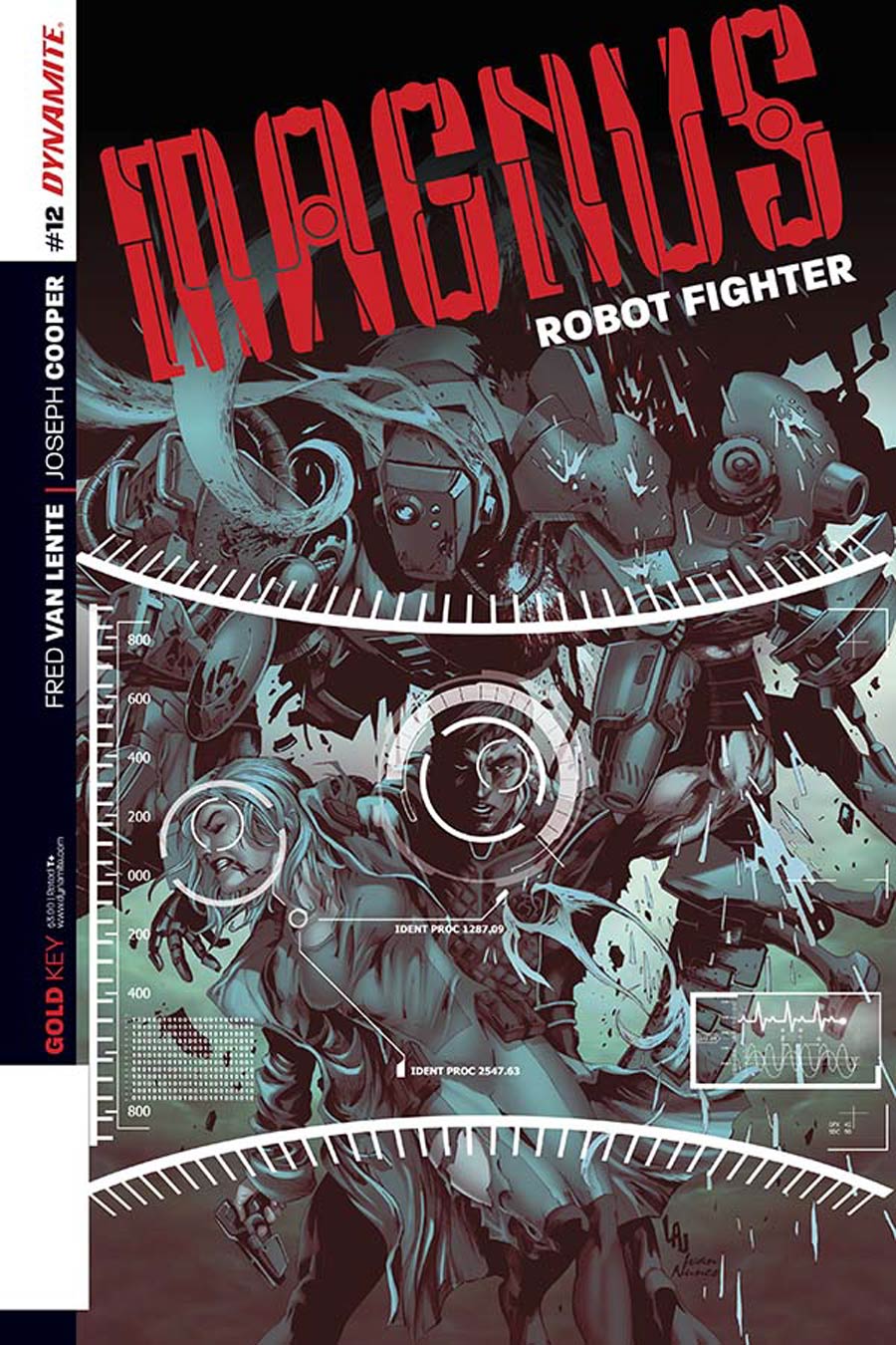 Magnus Robot Fighter Vol 4 #12 Cover A Regular Jonathan Lau Cover