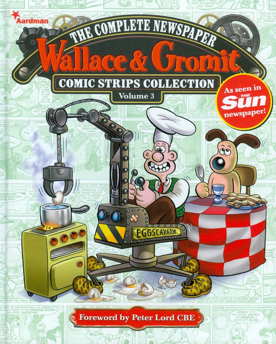 Wallace & Gromit Newspaper Strips Vol 3 HC