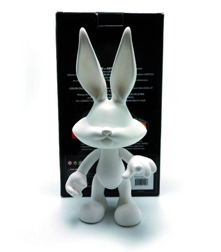 Bugs Bunny Monochrome 12-Inch Vinyl Figure - DIY (White)