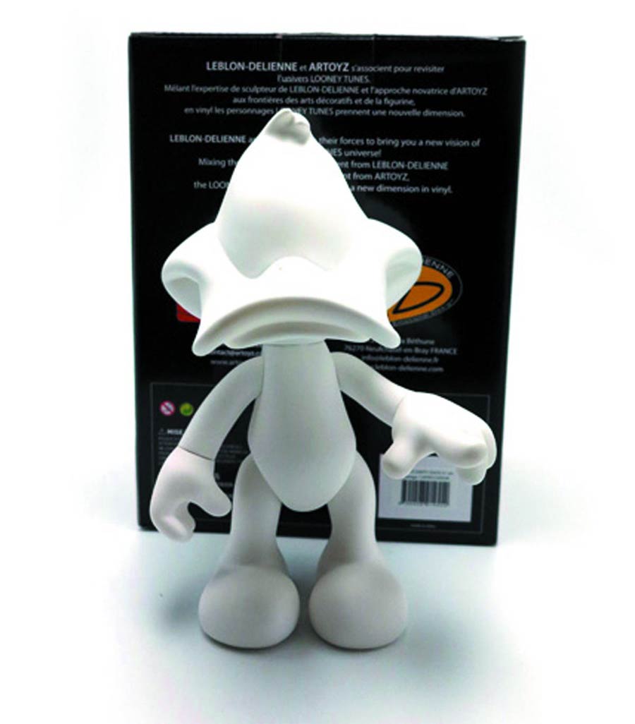 Daffy Duck Monochrome 8-Inch Vinyl Figure - DIY (White)