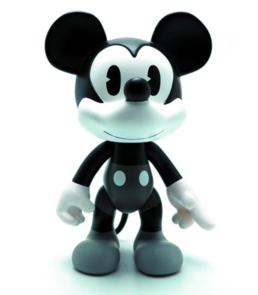 Mickey Mouse Polychrome 8-Inch Vinyl Figure - Black & White Edition