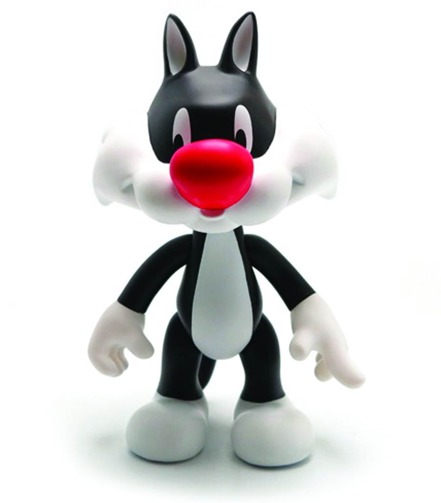 Sylvester Polychrome 8-Inch Vinyl Figure - Black & White Edition