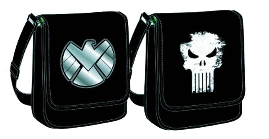 Marvel Heroes Comic Book Messenger Bag - Punisher Logo
