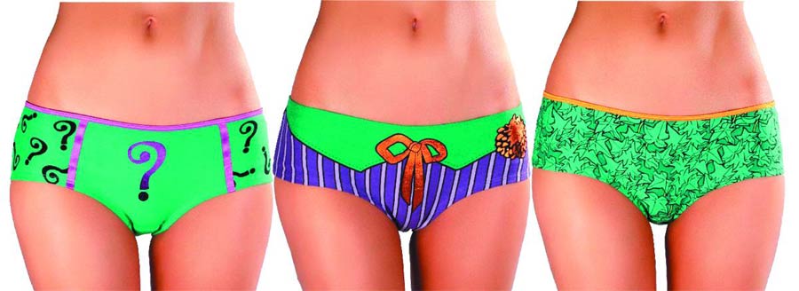 DC Villians Panty 3-Pack Large/X-Large