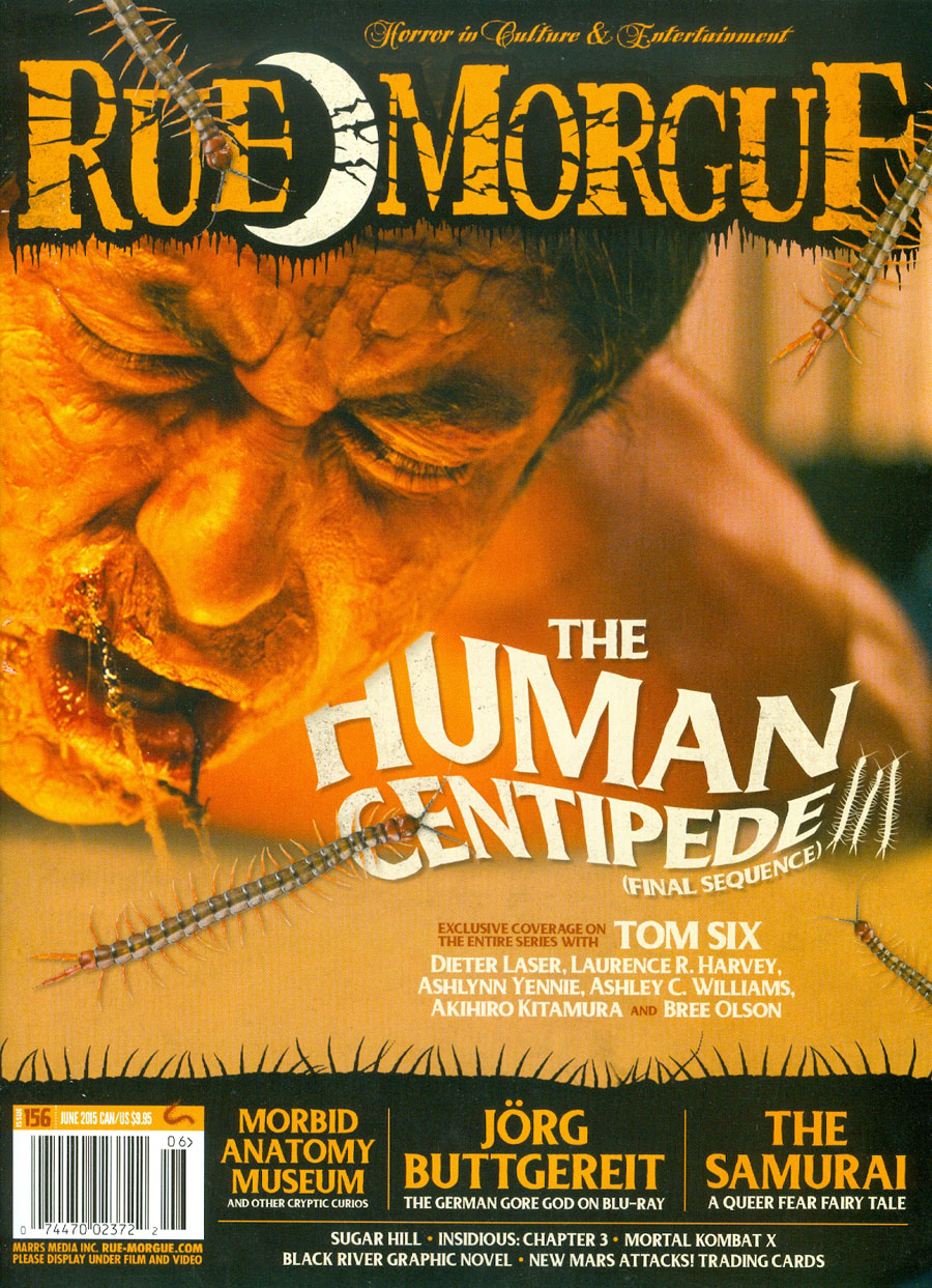 Rue Morgue Magazine #156 Jun 2015