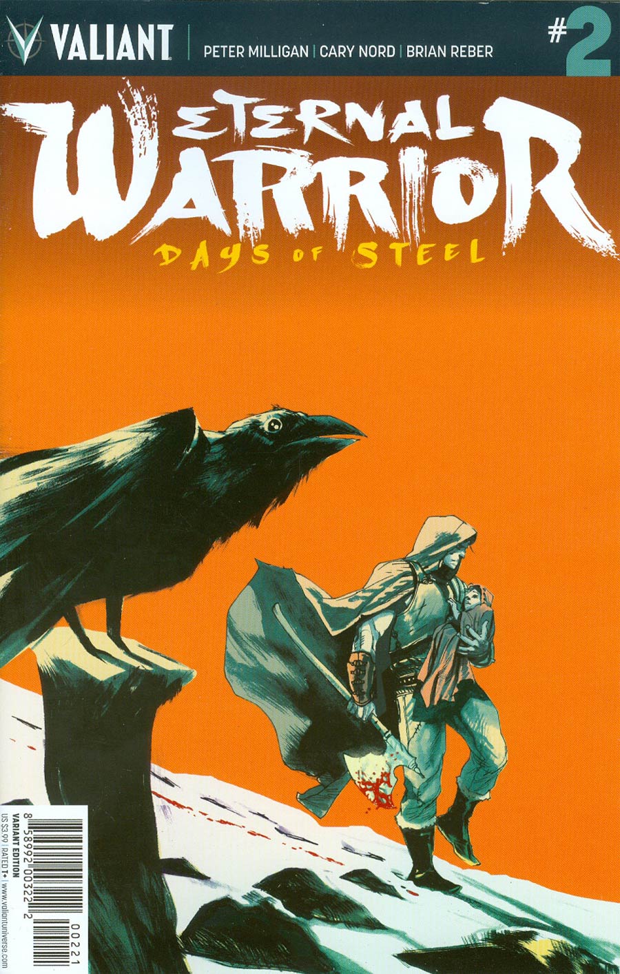 Eternal Warrior Days Of Steel #2 Cover B Incentive Rafael Albuquerque Variant Cover