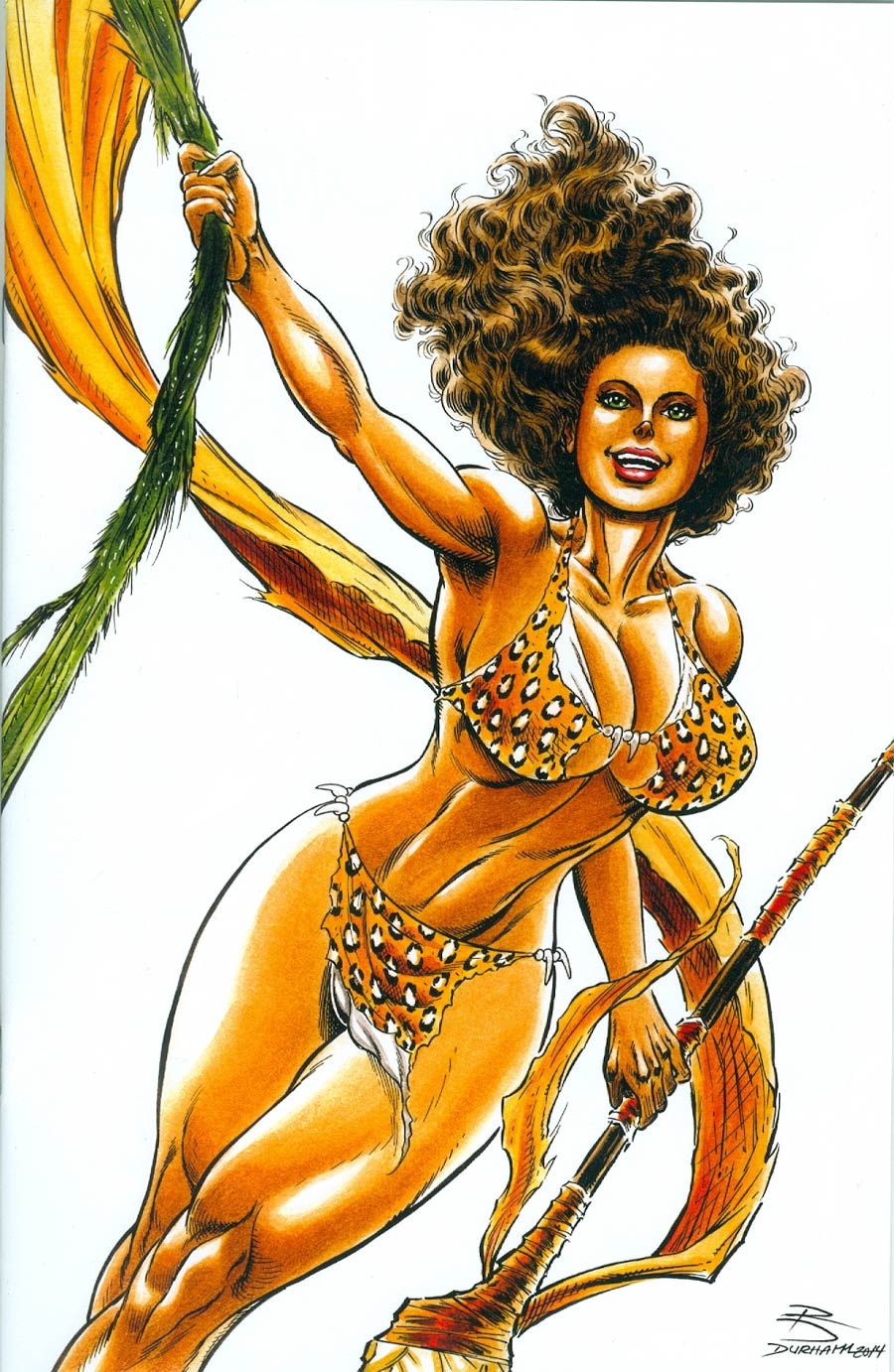 Cavewoman Rising One Shot Cover B Variant Rob Durham Cover