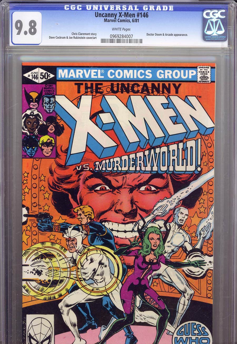 Uncanny X-Men #146 Cover B CGC 9.8