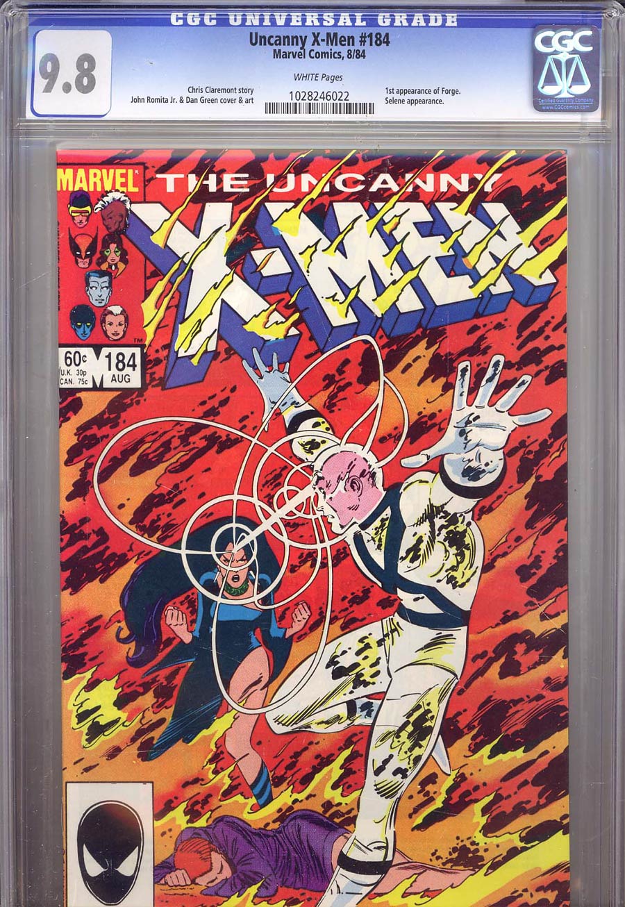 Uncanny X-Men #184 Cover B CGC 9.8