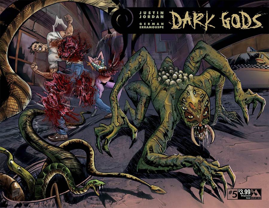 Dark Gods #5 Cover B Wraparound Cover