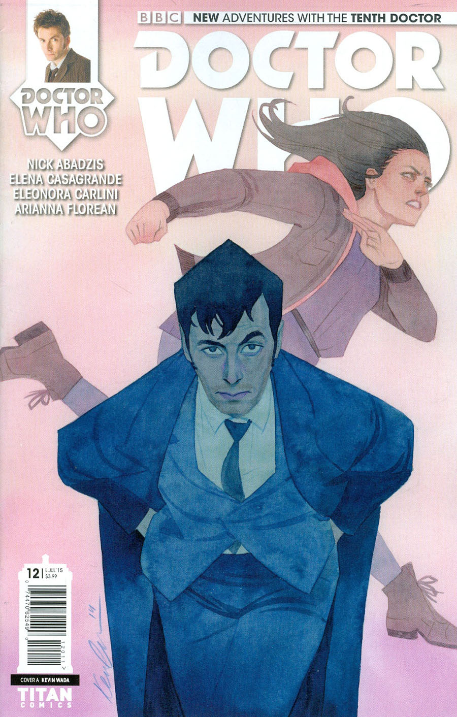 Doctor Who 10th Doctor #12 Cover A Regular Kevin Wada Cover