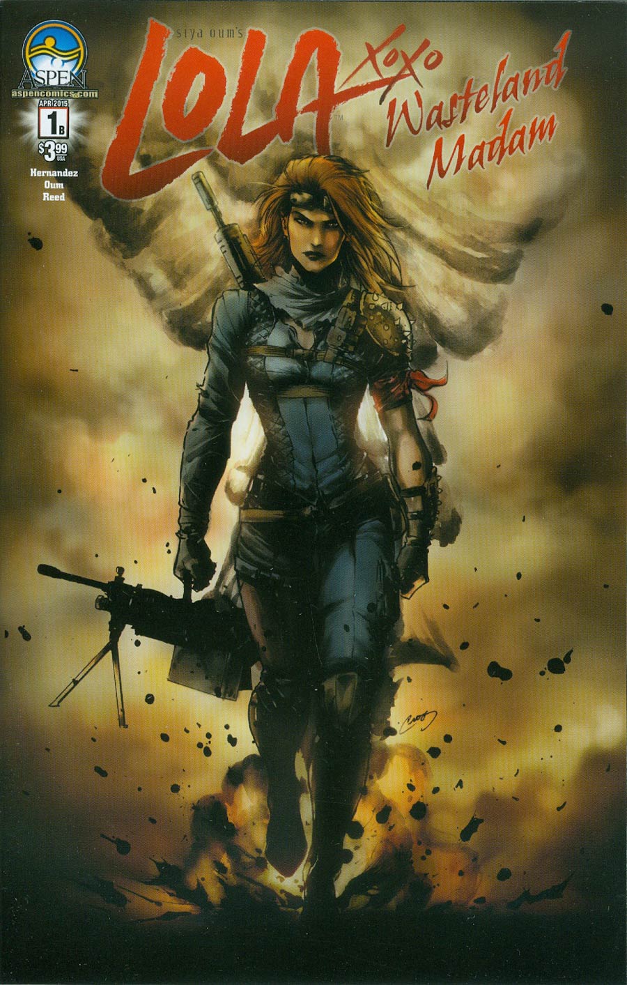 Lola Xoxo Wasteland Madam #1 Cover B Variant Lori Cross Hanson Cover