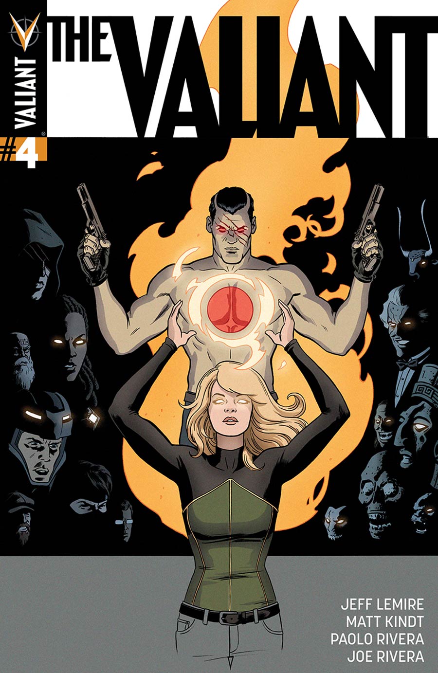 The Valiant #4 Cover A Regular Paolo Rivera Cover