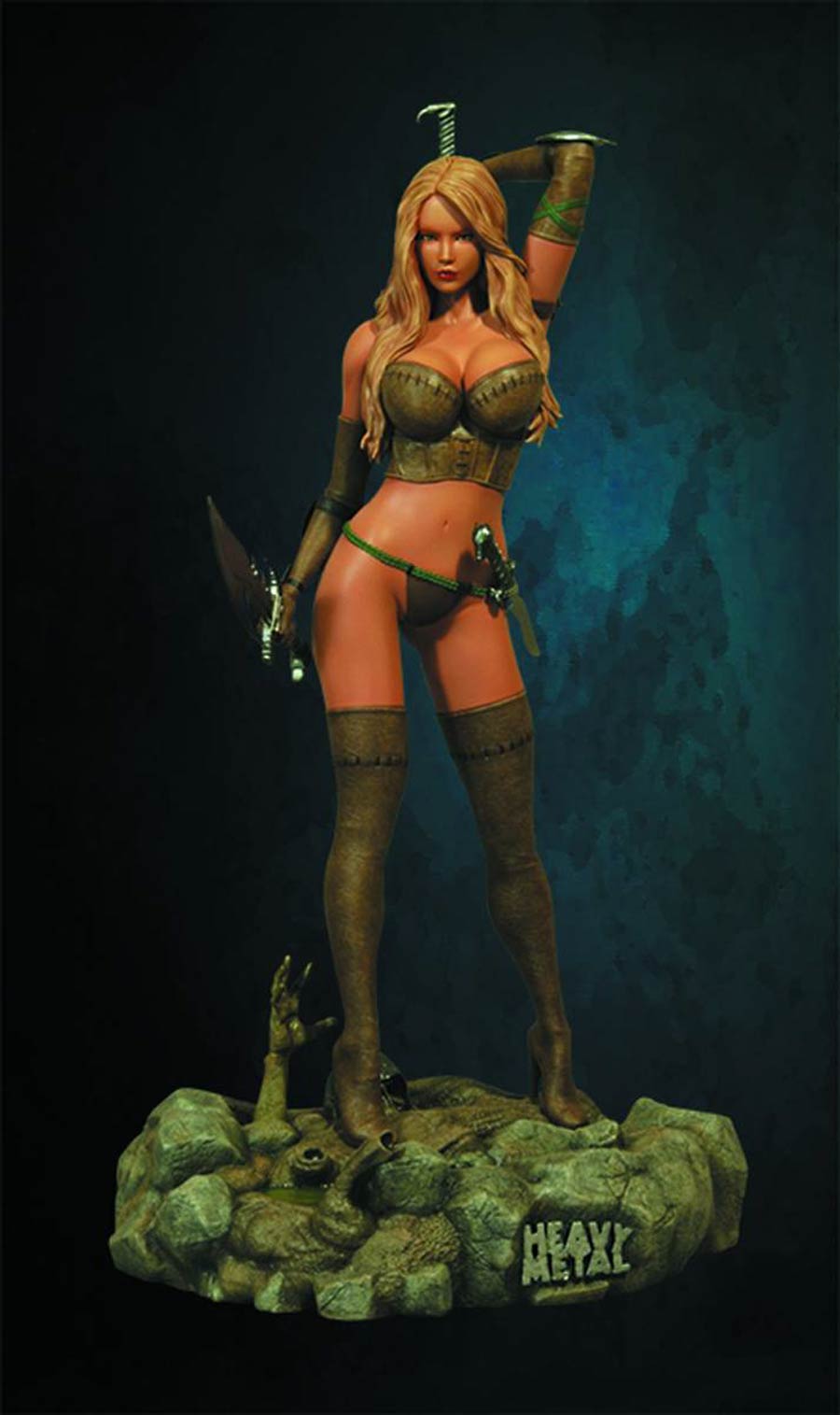 Heavy Metal Into The Fog Girl 1/4 Scale Statue