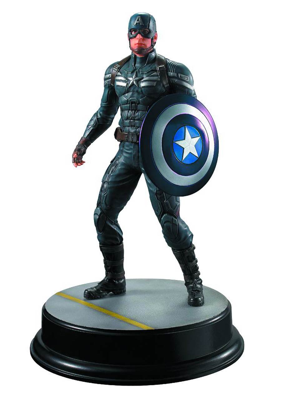 Captain America Winter Soldier Stealth Suit Action Hero Vignette