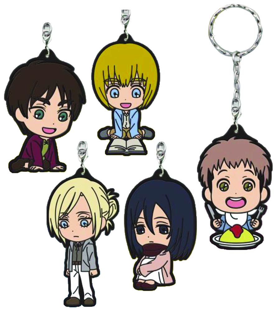 Attack On Titan Kyun-Chara Keychain - Armin Arlert