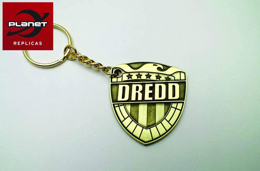 Dredd Movie Comic Sequel Metal Keyring