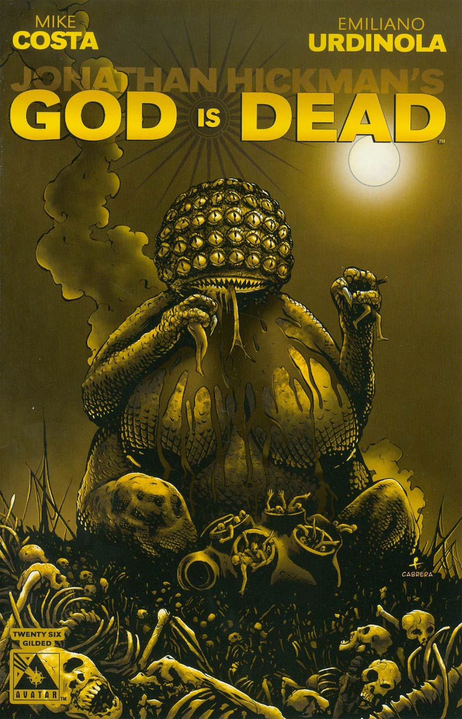 God Is Dead #26 Cover F Incentive Gilded Cover