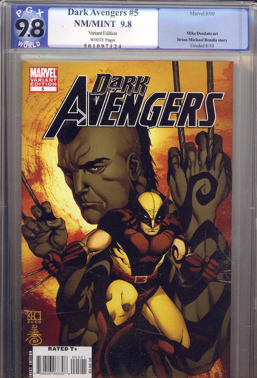 Dark Avengers #5 Cover C Incentive Khoi Pham Variant Cover (Dark Reign Tie-In) PGX 9.8