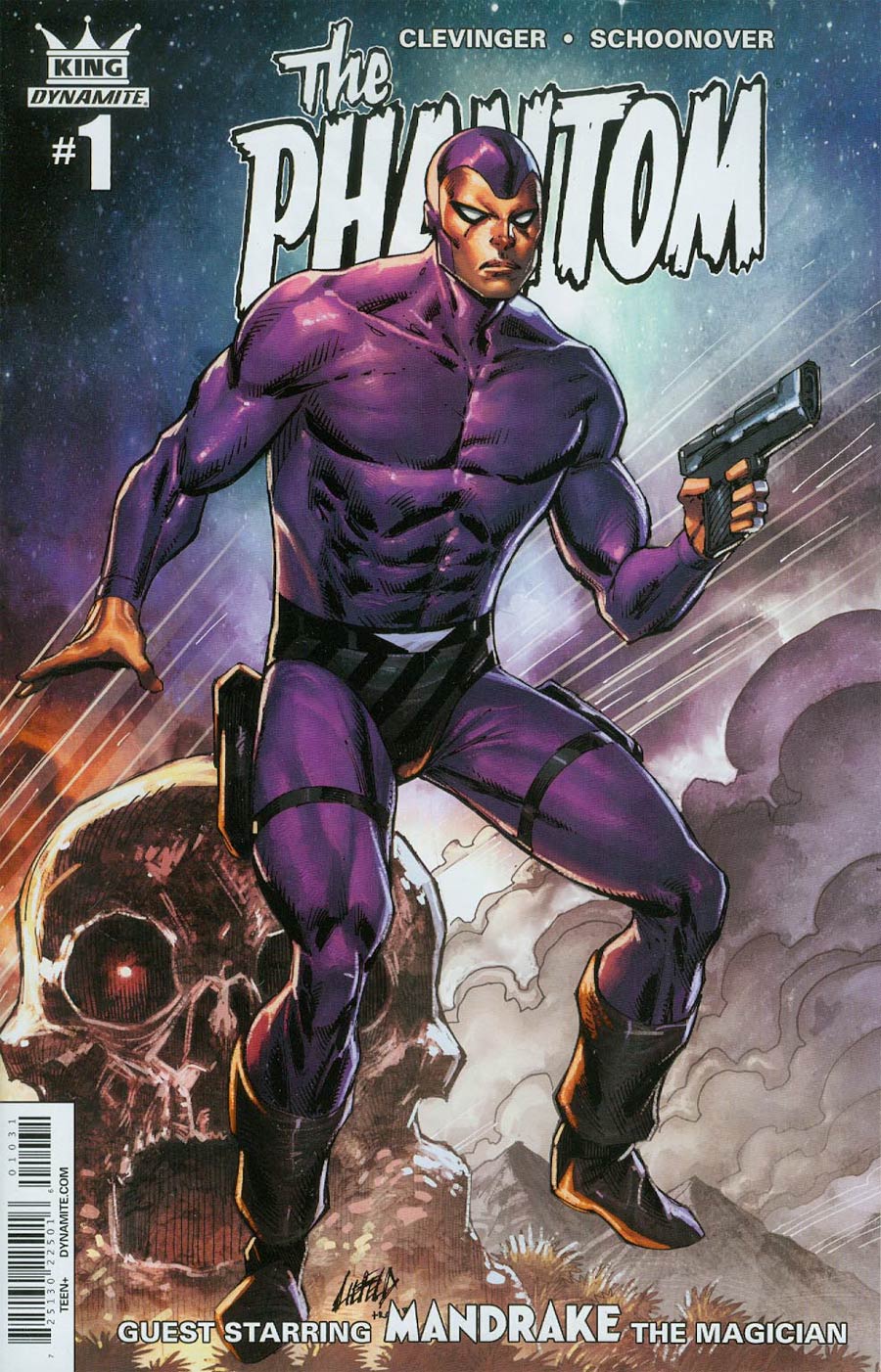 King Phantom #1 Cover C Incentive Rob Liefeld Color Variant Cover