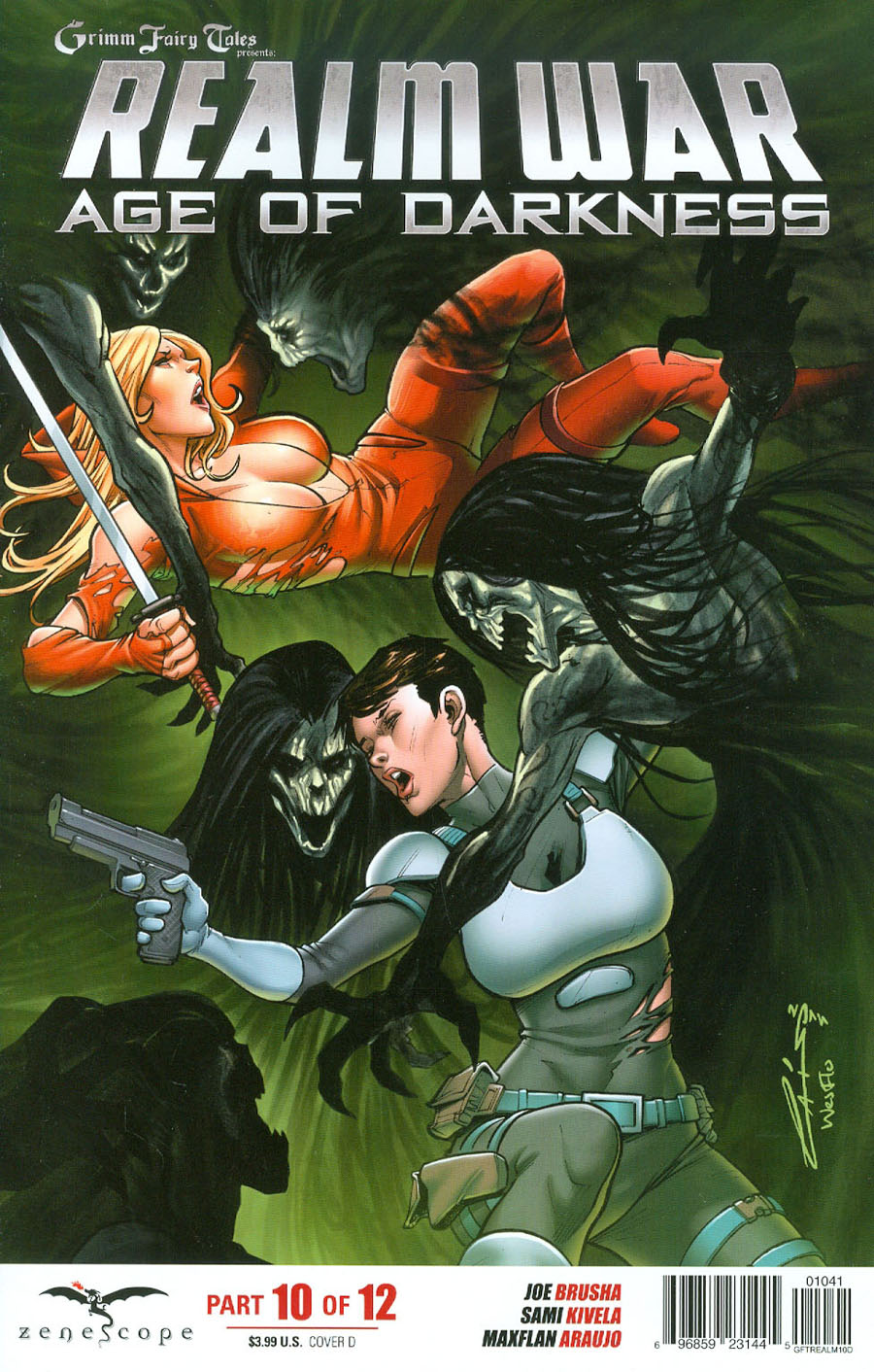 Grimm Fairy Tales Presents Realm War #10 Cover D Emilio Laiso (Age Of Darkness Tie-In)