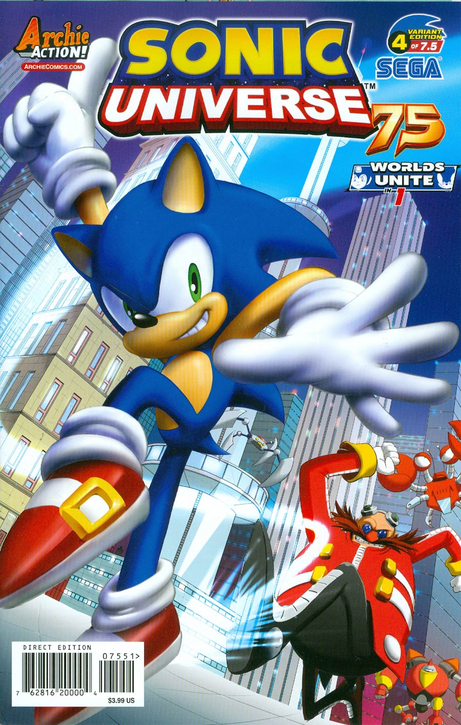 Sonic Universe #75 Cover E Variant Ega Studio Cover