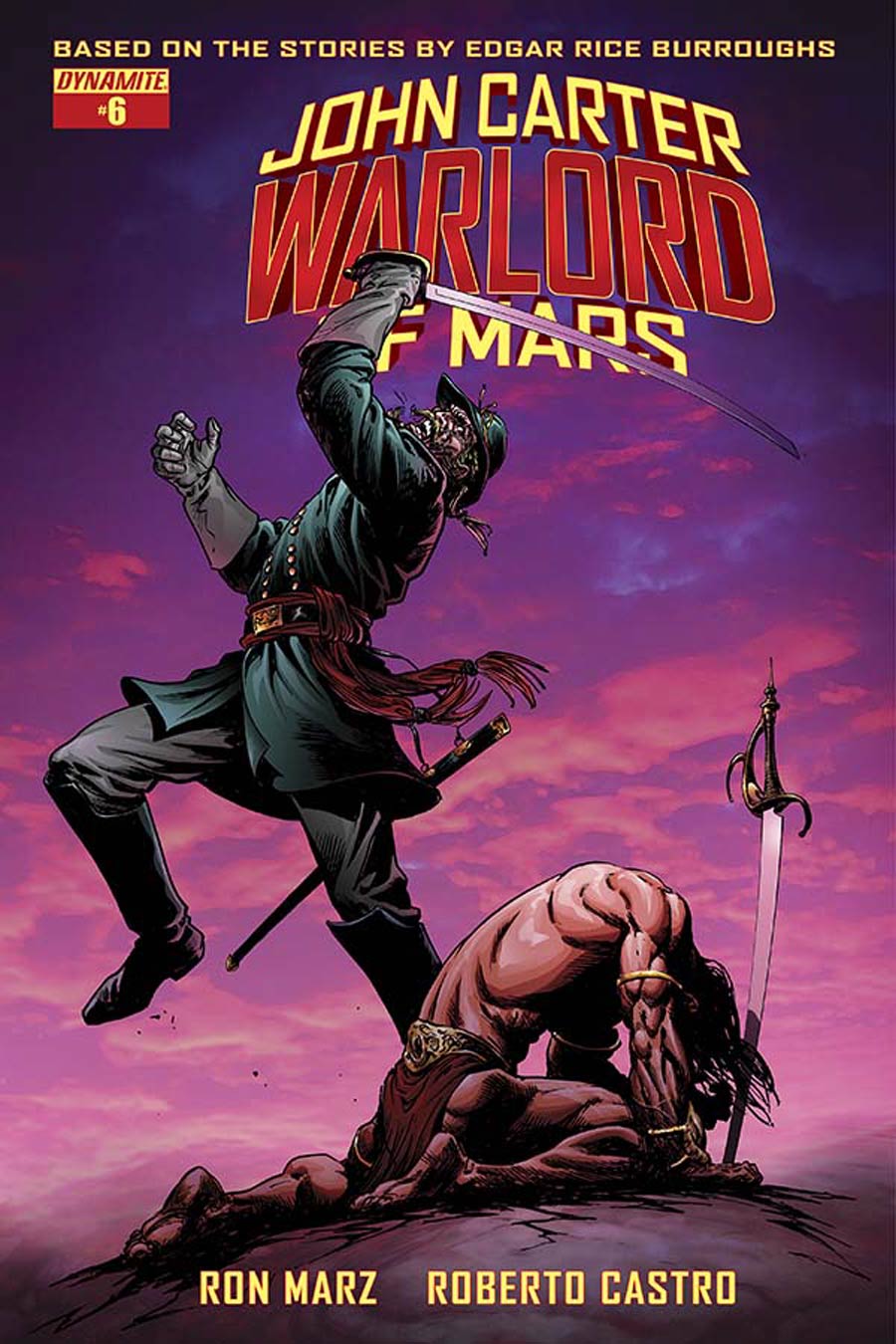 John Carter Warlord Of Mars Vol 2 #6 Cover B Variant Bart Sears Cover