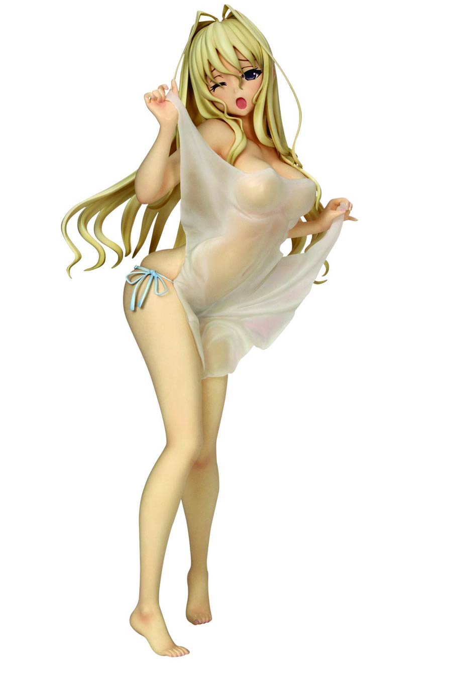 Infinite Stratos Cecilia Alcott Shower Scene PVC Figure