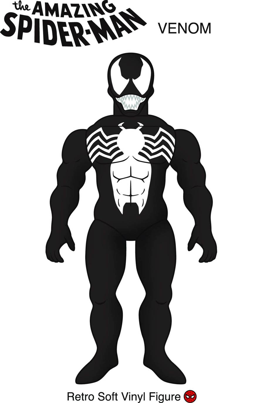 Marvel Hero Sofubi Figure - Venom