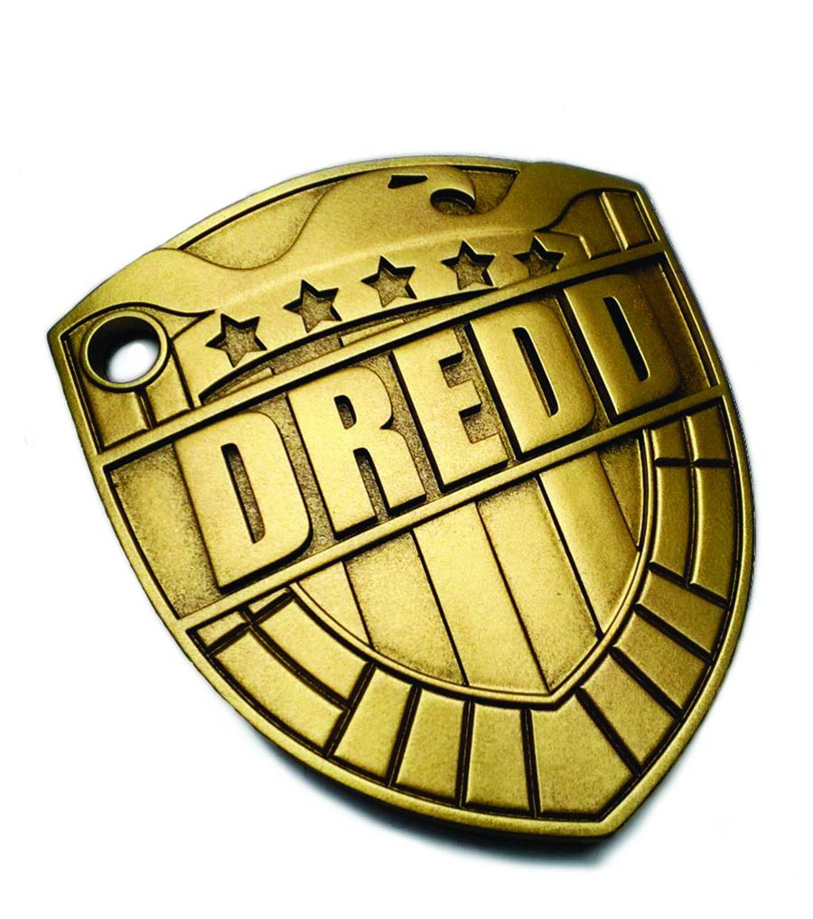 Judge Dredd Comic Badge 1/1 Scale Prop Replica