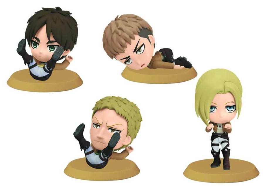 Attack On Titan Chibi-Kyun-Chara Figure Assortment Case