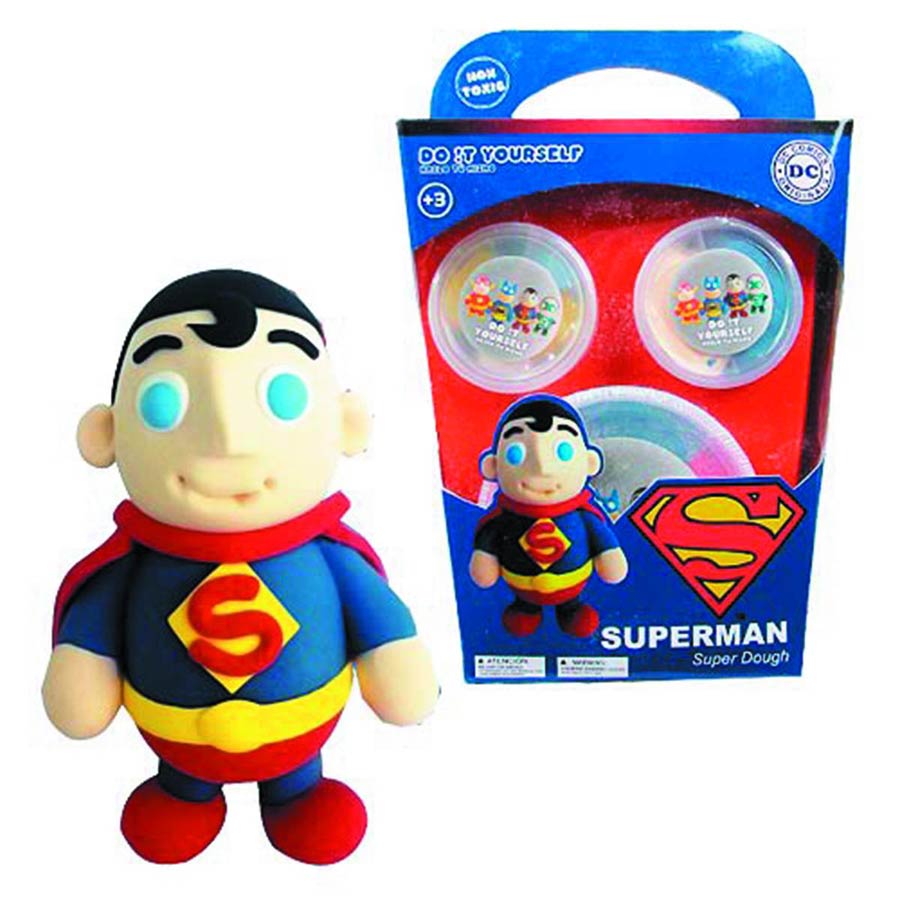 DC Heroes Super Dough DIY Modeling Set - Superman