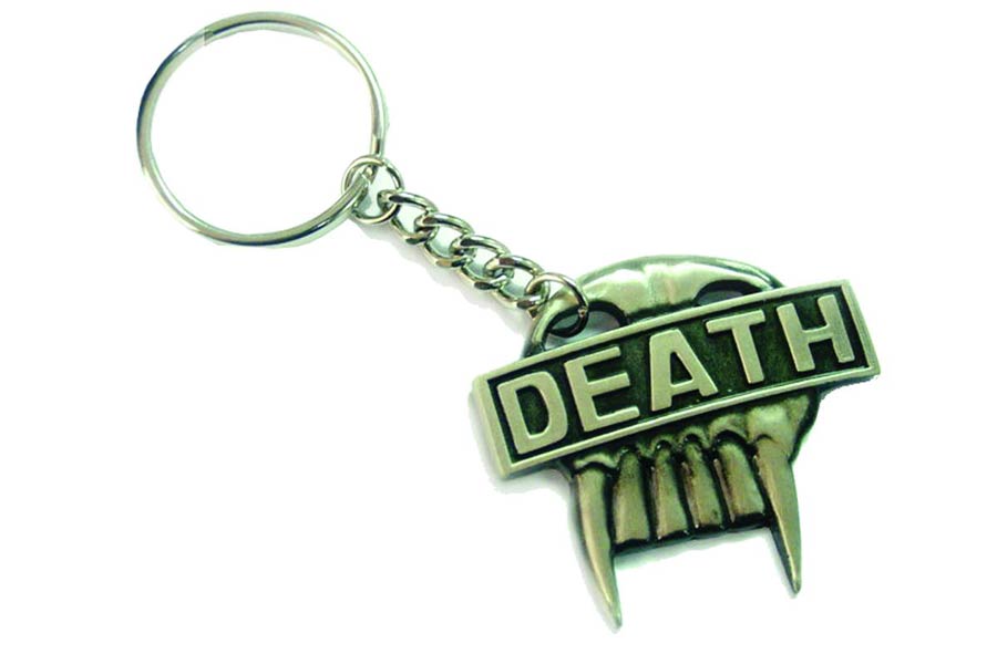 Judge Dredd Judge Death Badge Metal Keyring