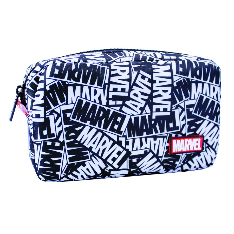 Marvel Comics Logo Cosmetic Bag