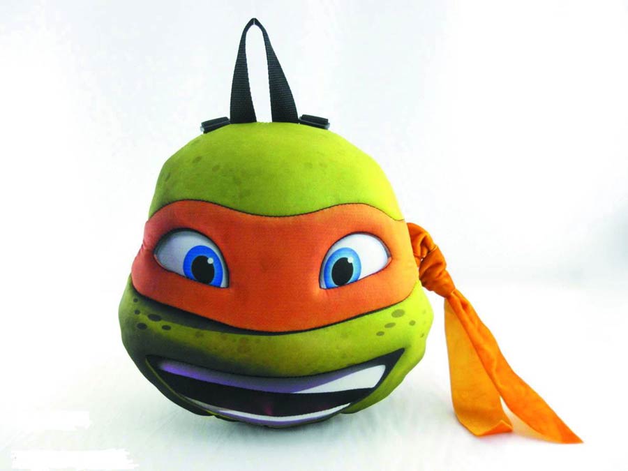 Teenage Mutant Ninja Turtles Plush Character Head Backpack 12-Piece Assortment Case