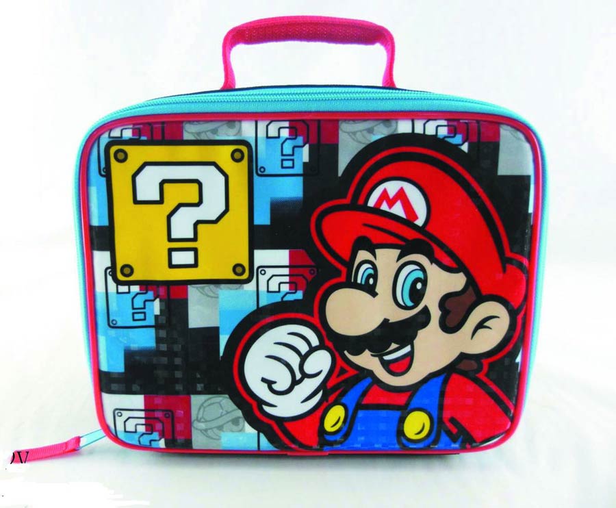 Mario Square Insulated Lunch Bag
