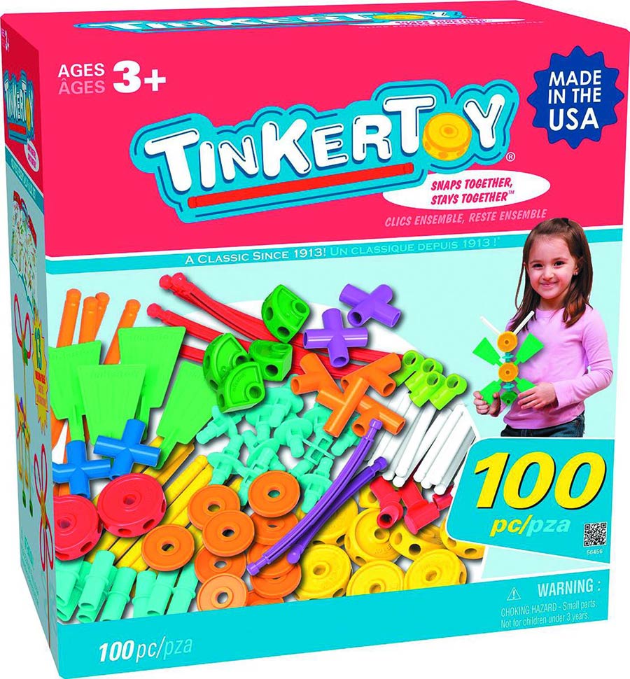 Tinkertoy 100-Piece Essentials Value Set